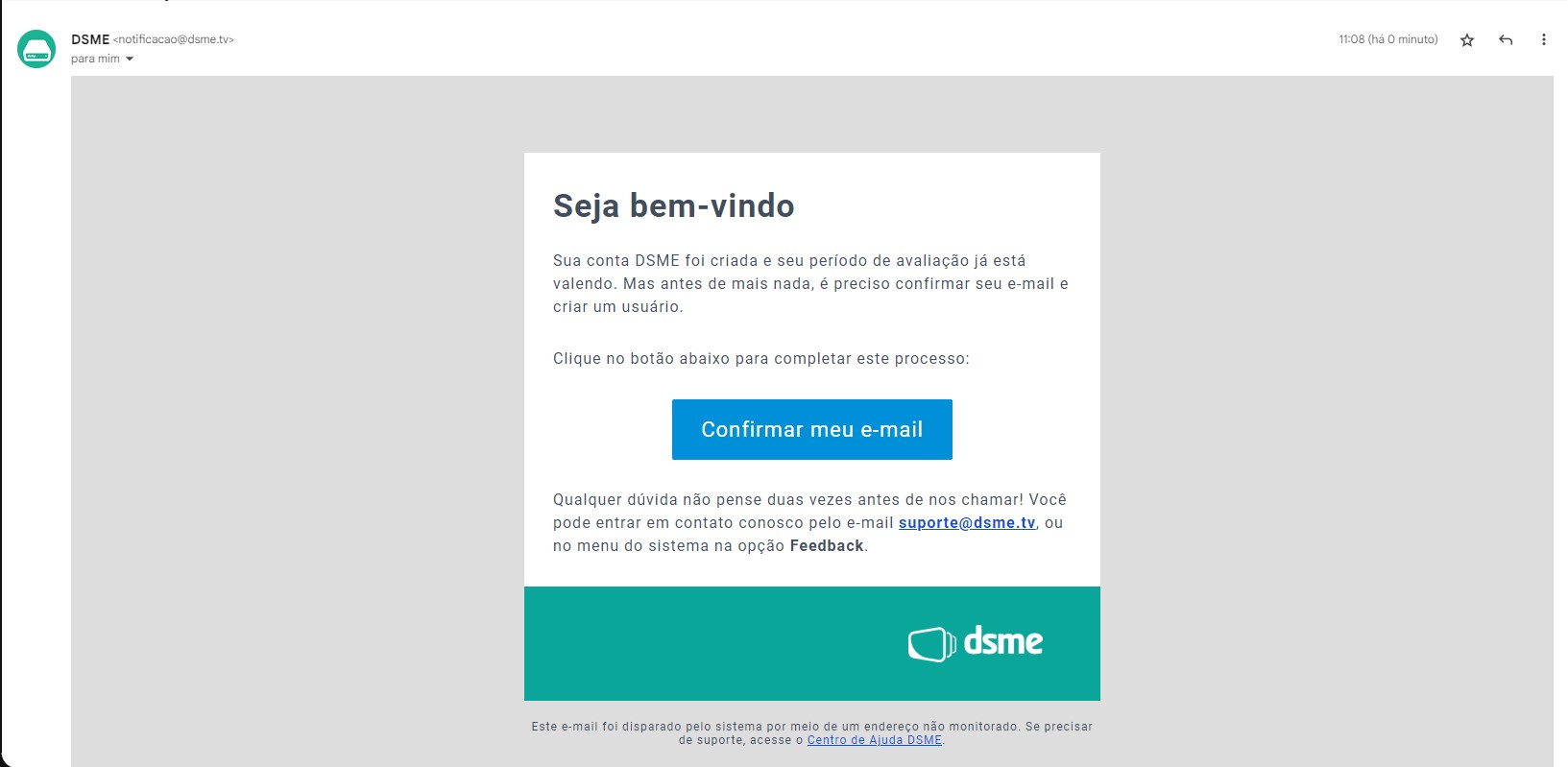 Tela do DS