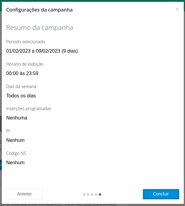 Tela do DS